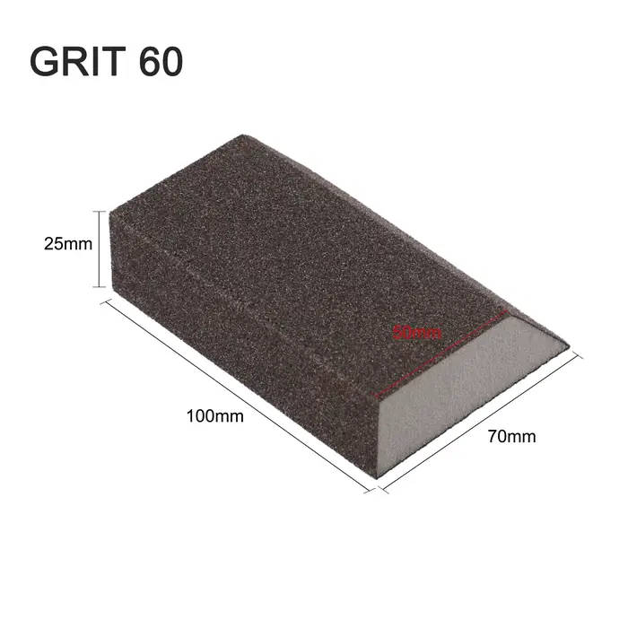 Blocs d'éponge de ponçage 60-240 grains