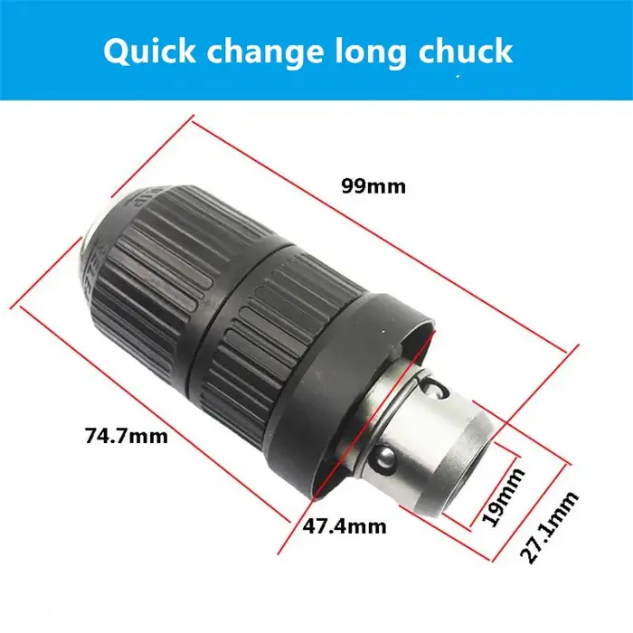Perceuse à percussion électrique mandrin à changement rapide adapté pour Bosch GBH2-26DFR 2-28DFV 4-32DFR accessoires