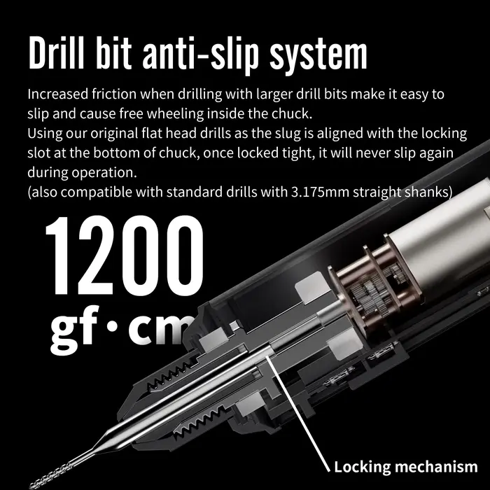 Perceuse électrique de précision DSPIAE Orbit 2-en-1