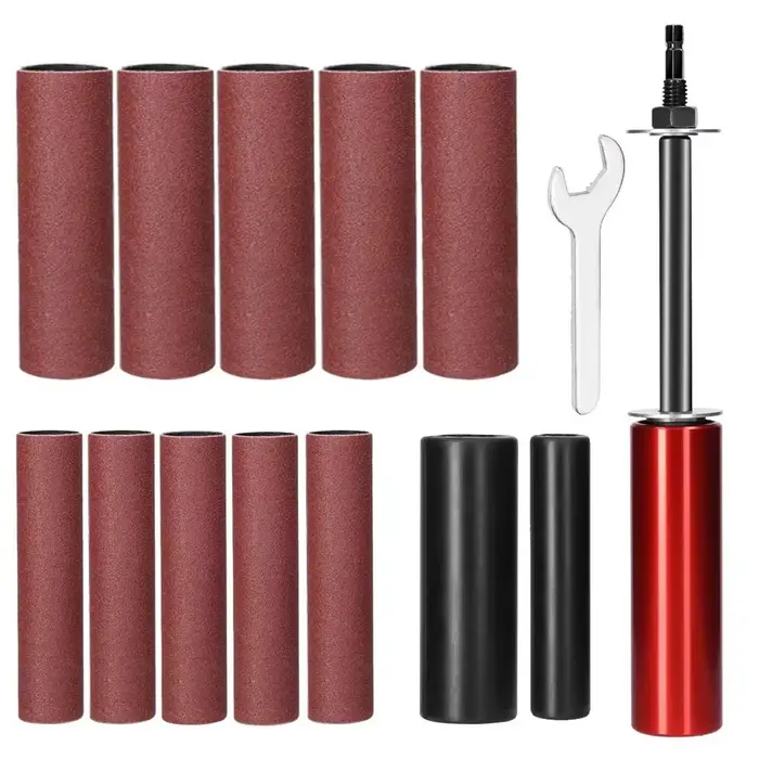 Kit de ponçage à tambour pour perceuse
