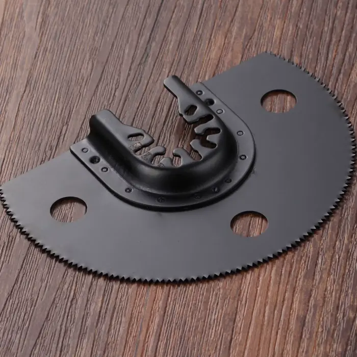 Lame de scie à Segment HCS, 100mm, coupe du bois, outil multifonction oscillant, Semi-circulaire, po