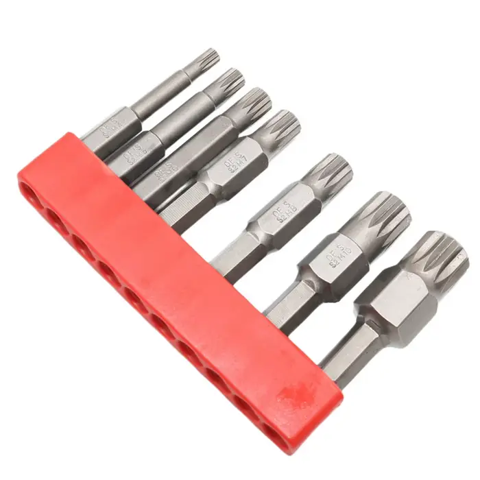 Tournevis Torx cannelé à 12 points