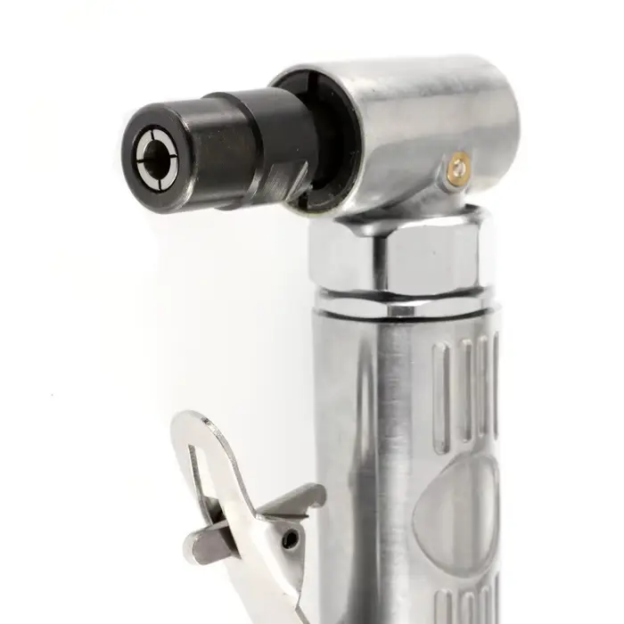 Meuleuse à Air à 90 degrés, Mini broyeur pneumatique, polisseuse, Machine à graver avec disques de ponçage, Kit d'outils