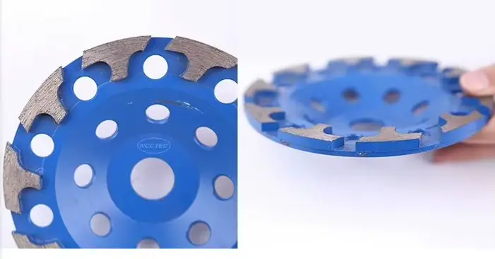 Disques à tronçonner diamantés NCCTEC T-Segments de 4''