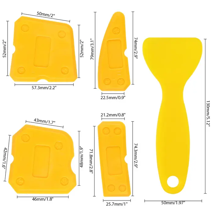 Outils de calfeutrage pour zones serrées