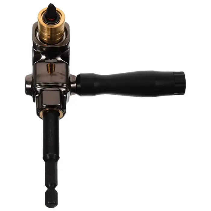 Dispositif d'angle pour perceuse électrique à rotation de 90 degrés, support de foret flexible, supp