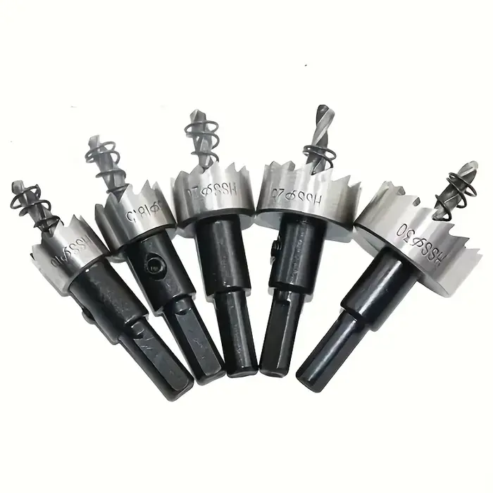 Kit de scies cloches HSS 5 pièces