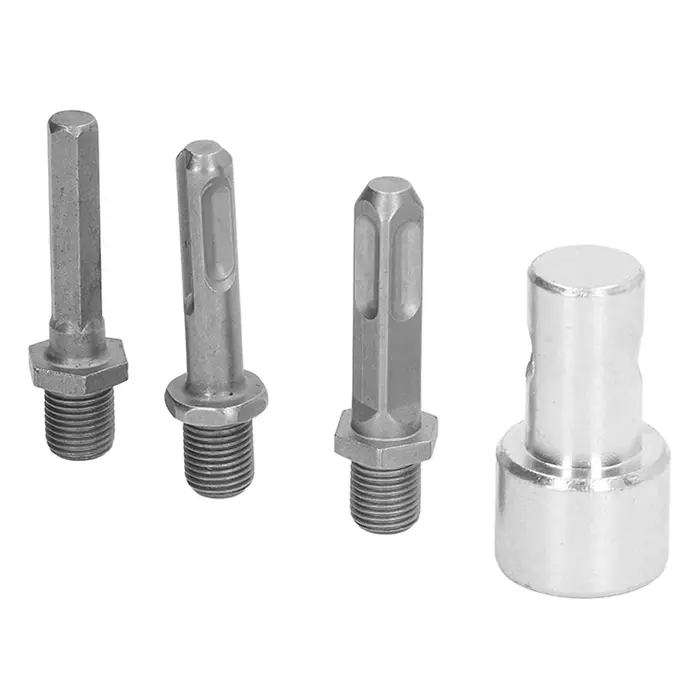 Adaptateur de perceuse de jardin en acier au carbone