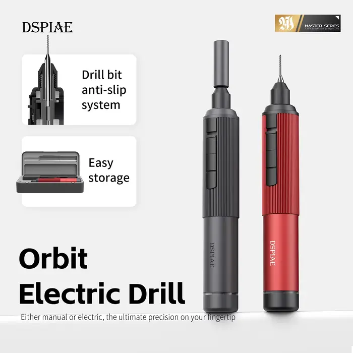 DSPIAE AT-ED01 Perceuse électrique à mouvement orbital pour plastique