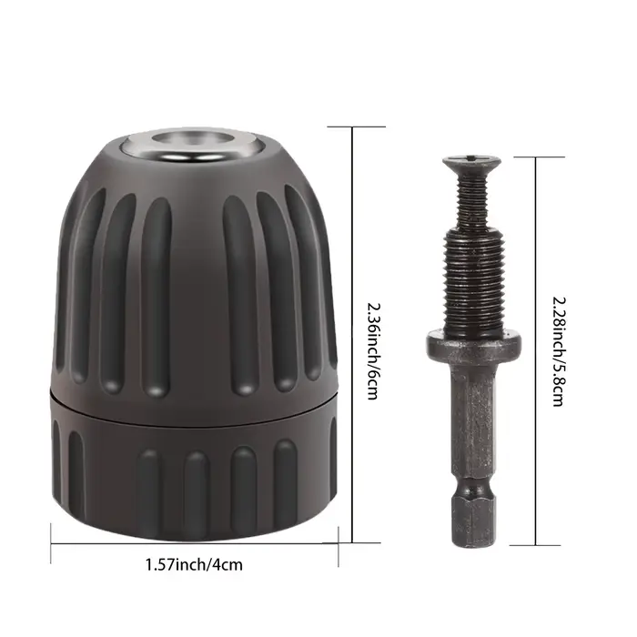 Mandrin de perceuse à percussion à queue hexagonale, adaptateur rapide pour marteau perforateur, con