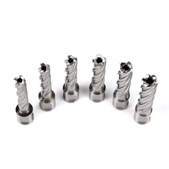 Forets à trous durables de 25 mm en acier inoxydable avec queue Weldon