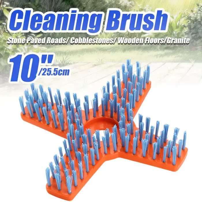 Brosse de Nettoyage pour Débroussailleuse en Nylon 10"/12"