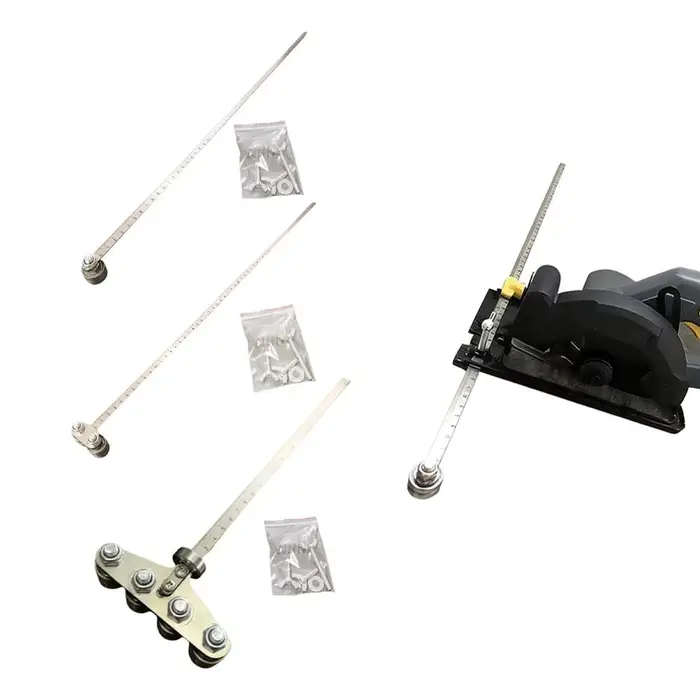 Règle de guidage améliorée pour scie circulaire à roulement simple/double/en ligne