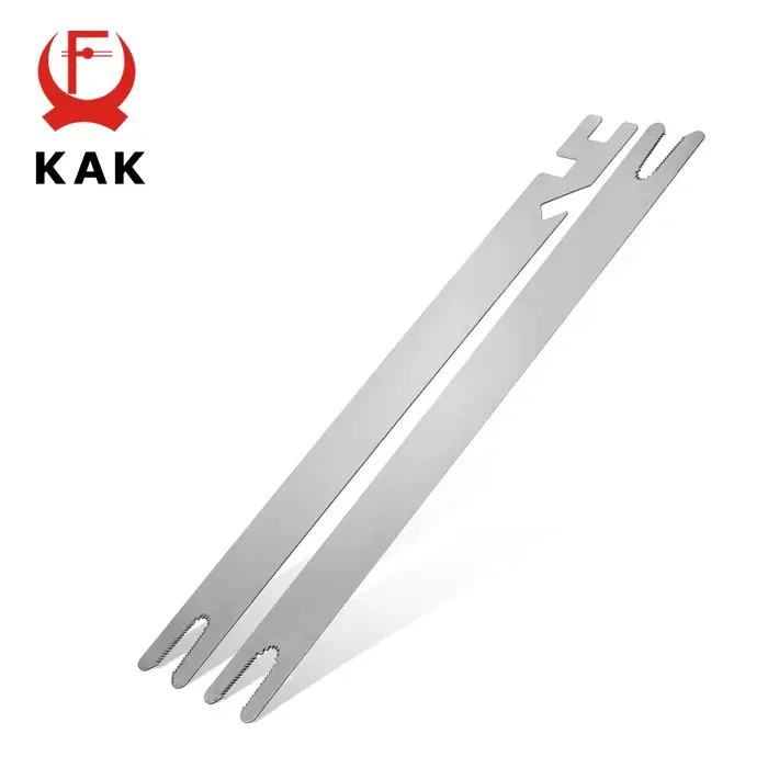 KAK 2 pièces outil de retrait de cylindre panneau de serrure de porte en acier inoxydable démonter c