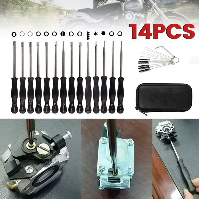 Outil de réglage du carburateur, kit de tournevis pour carburateur à 2 moteurs, petit carburateur, r