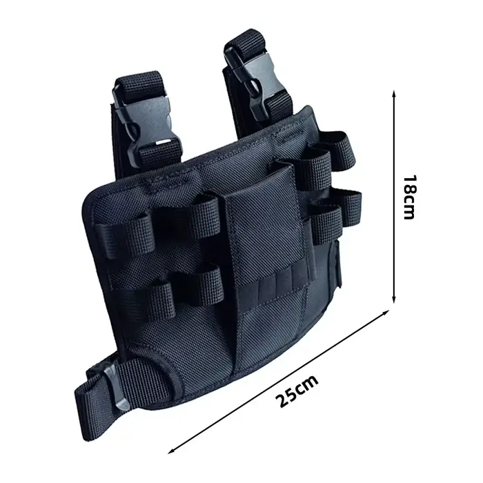 Sac à outils ceinture travail avec clip de ceinture étui jambe pochette à outils sac de taille tacti
