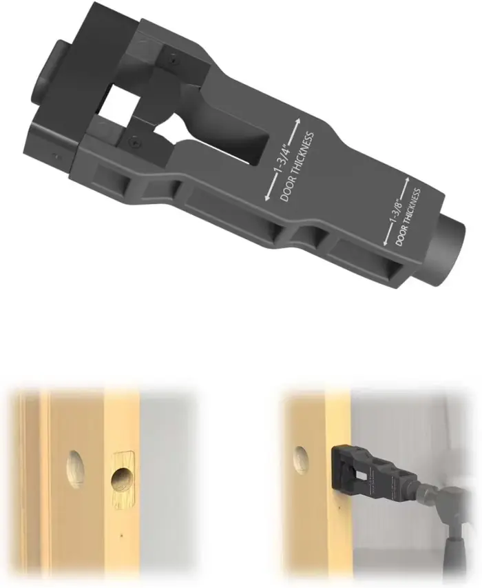 Outil de mortaise pour loquet de porte
