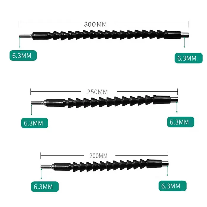Embouts d'arbre flexibles