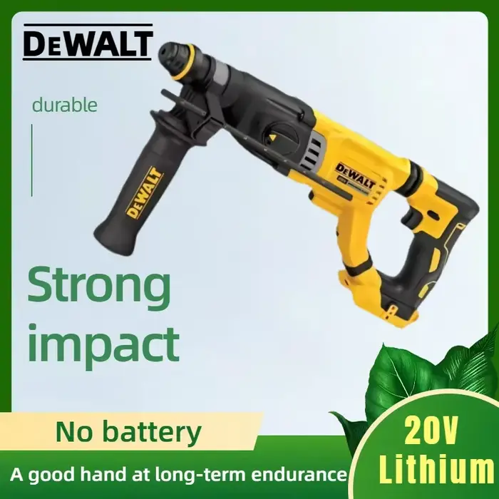Perceuse à percussion sans fil DEWALT Professional DCH263 20V : Outil de perçage de béton haute performance (sans batterie)