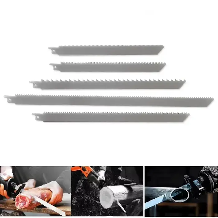Scie sabre à lame de scie alternative en acier inoxydable, pour une coupe rapide du bois et du métal