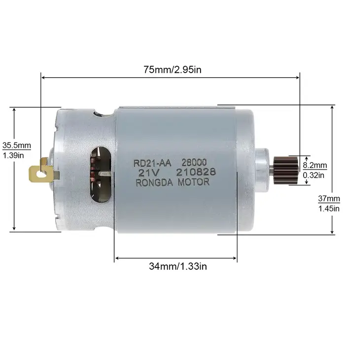 Moteur à balais 21V RS550