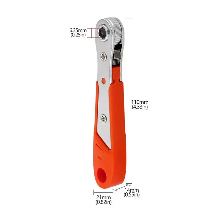 Tournevis en acier avec cliquet avant/arrière, outil à Angle droit pour espaces étroits, Kit de répa