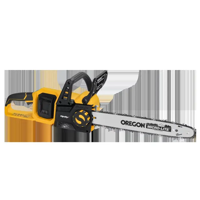 Tronçonneuse sans fil 40V 16 pouces à moteur sans balais, compatible avec la batterie Dewalt 20V MAX
