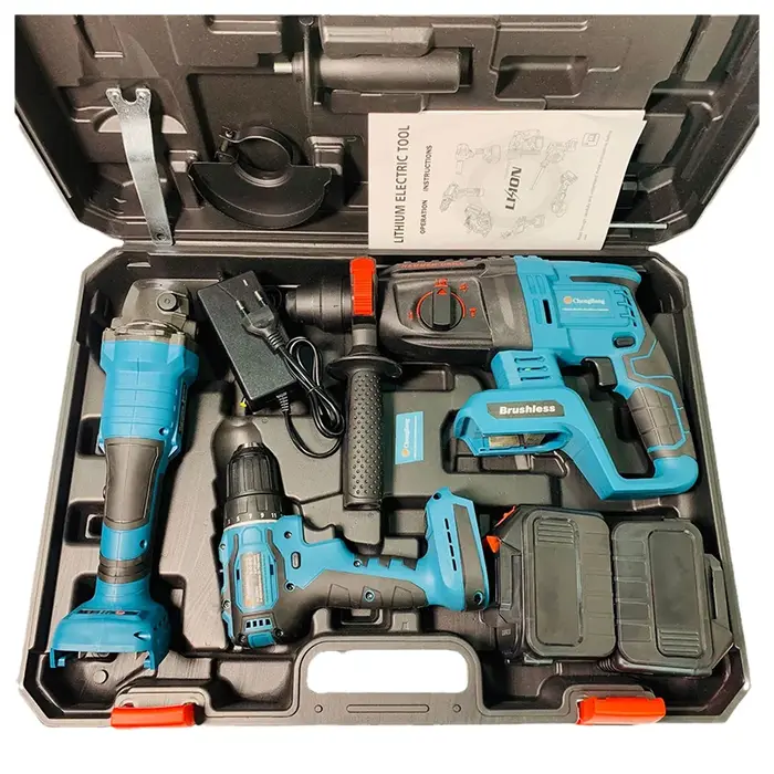 Offre Spéciale Usine : Ensemble d'outils électriques 3 pièces – Meuleuse d'angle