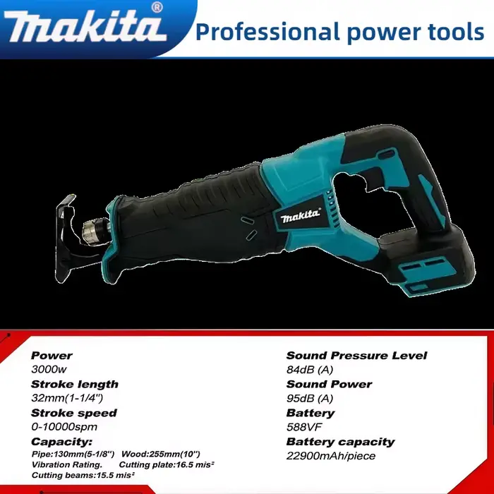 Scie sauteuse sans fil Makita