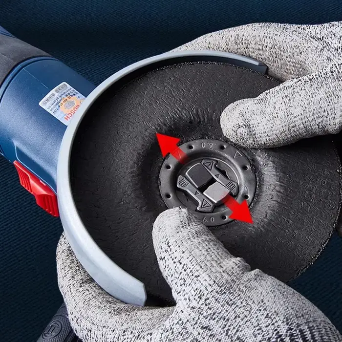Bosch GWX180-Li 18V meuleuse d'angle sans fil système X-LOCK moteur sans brosse outil nu