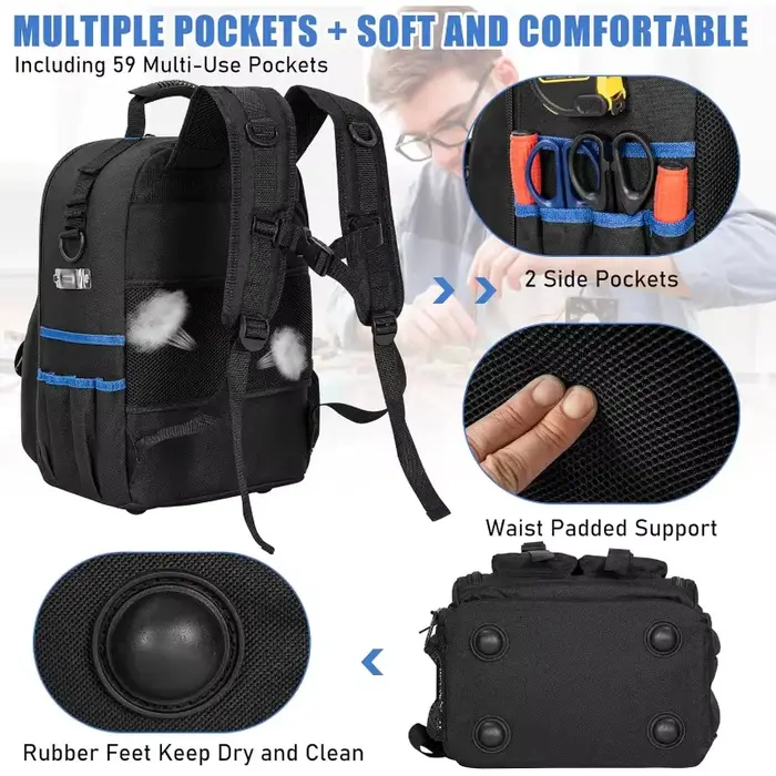 Sac à dos pour outils, sac
