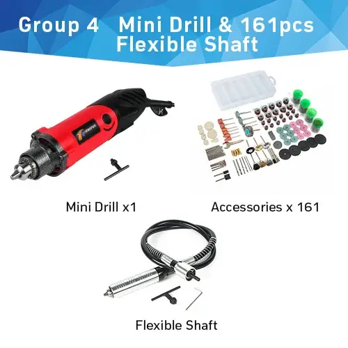 Tungfull-Graveur électrique 240W 220V, outils Dremel, mini perceuse électrique, coupe, polissage, meulage, accessoires