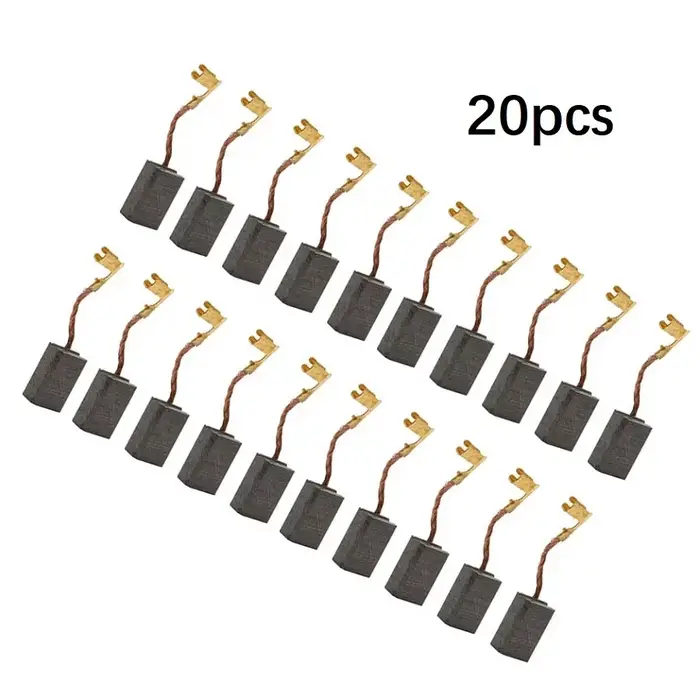 Moteur de brosse en carbone pour meuleuse d'angle, 20 pièces, balais en Graphite pour Makita CB459 G