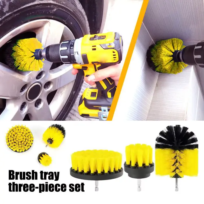 Kit de brosses de nettoyage électriques pour perceuse