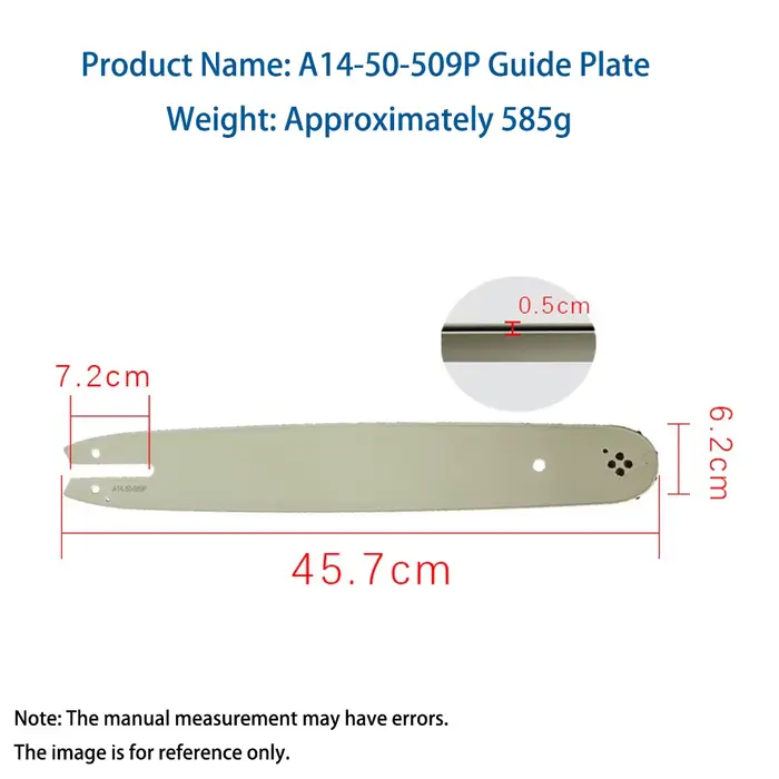 Barre de guidage STIHL MS170 Compatible avec la tronçonneuse MS180/MS194/MS211 14 pouces 50DL