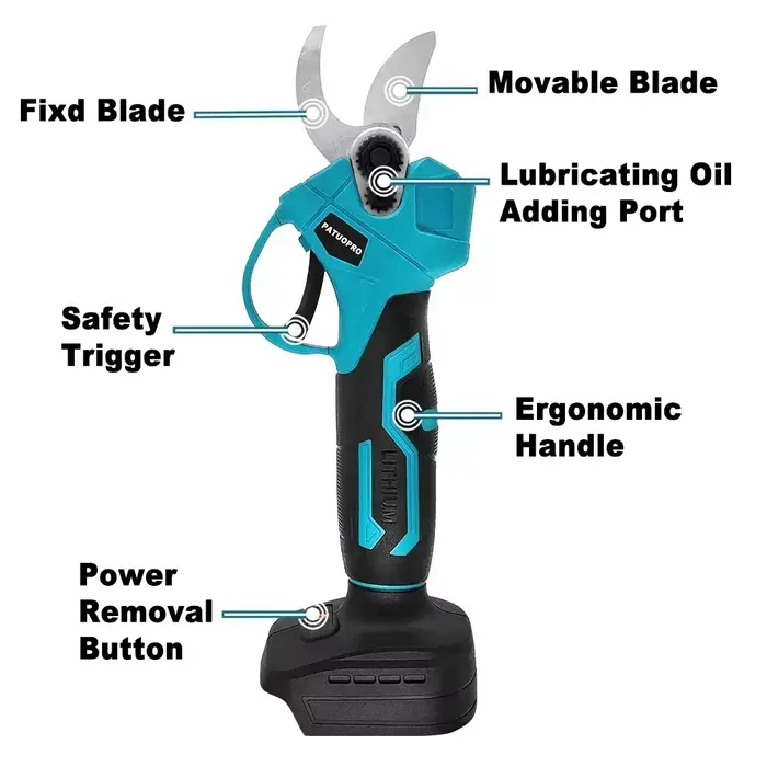 Makita – cisaille électrique sans fil, 30MM, sans balais, pour arbres, bonsaï, Branches, outil élect