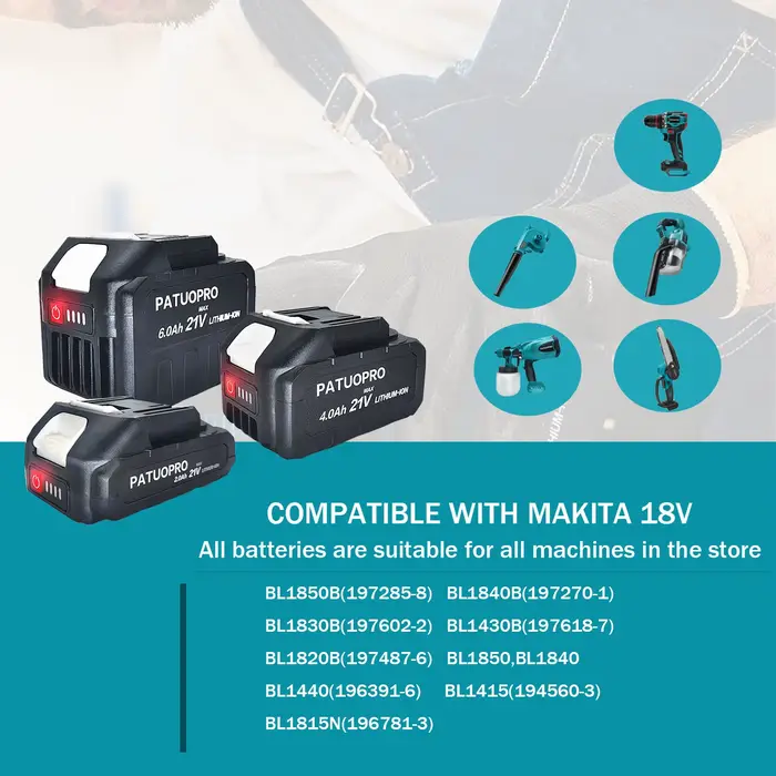 Batterie au lithium aste sans fil Makita