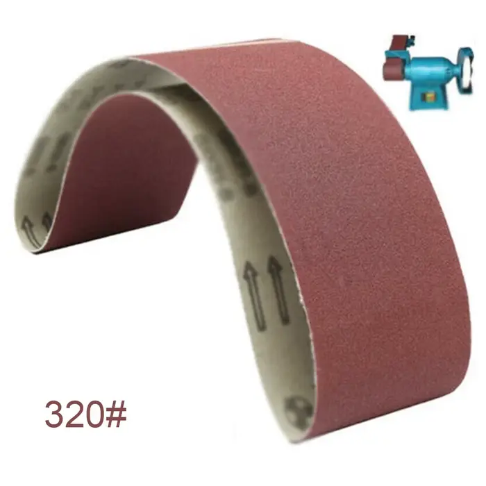 1pc bandes abrasives 915X100mm bandes abrasives pour ponceuses à bande métal bois meulage outils de