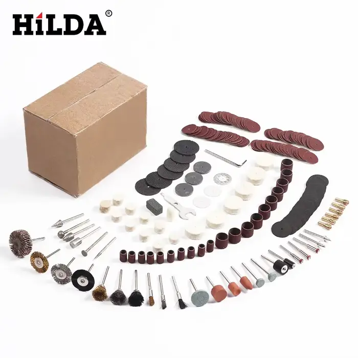HILDA accessoires d'outils rotatifs pour une coupe facile, le meulage, le ponçage, la sculpture et l