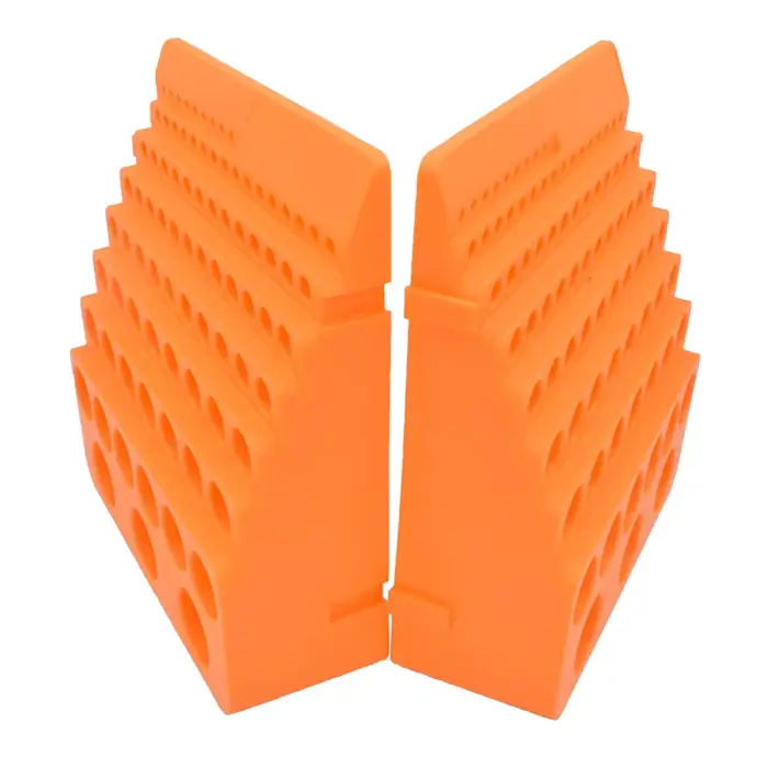 Boîte de rangement de foret en plastique de haute qualité, pour fraise, outil CNC, mallette de collecte de pièces de forage en U