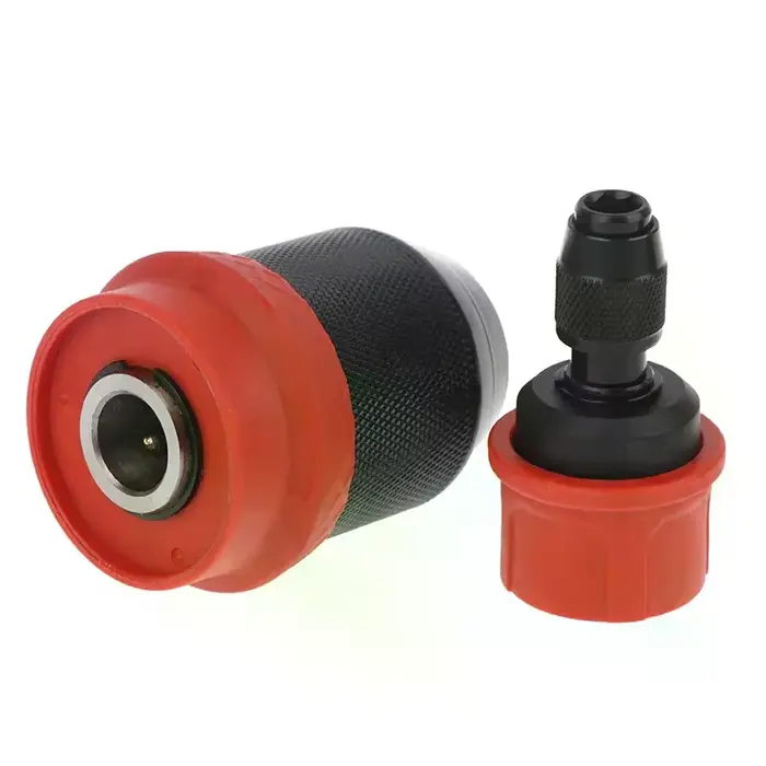 Mandrin de Conversion de perceuse à dégagement rapide pour embouts hexagonaux de 6.35mm