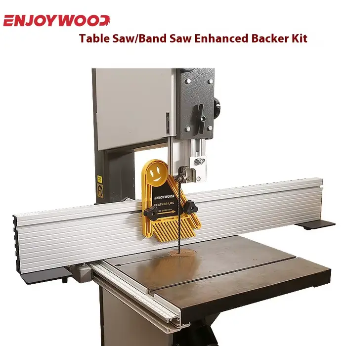 ENChain-Système de clôture de scie de table en alliage d'aluminium YWOOD