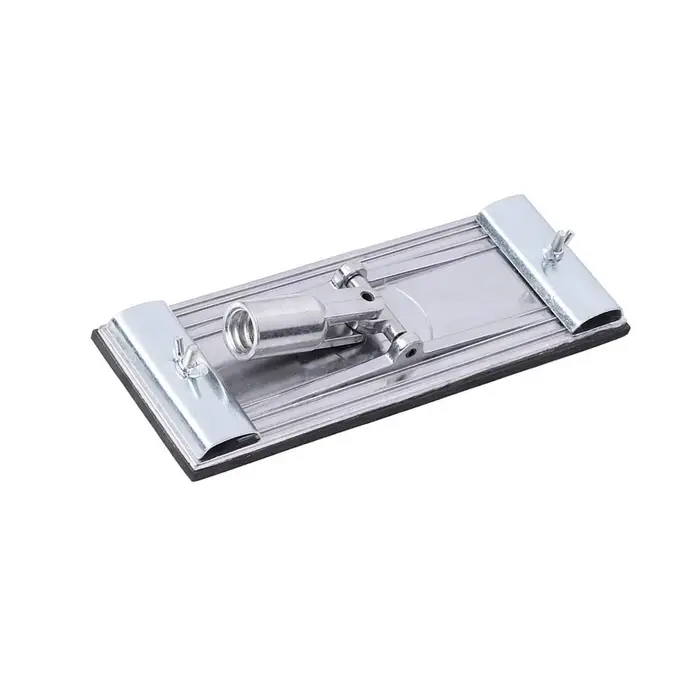 Ponceuse à main porte-papier de verre outil de meulage en alliage d'aluminium bloc de papier de verr