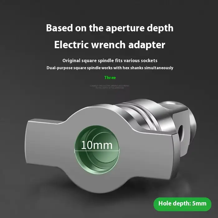 Adaptateur multifonctionnel pour clé à chocs électrique
