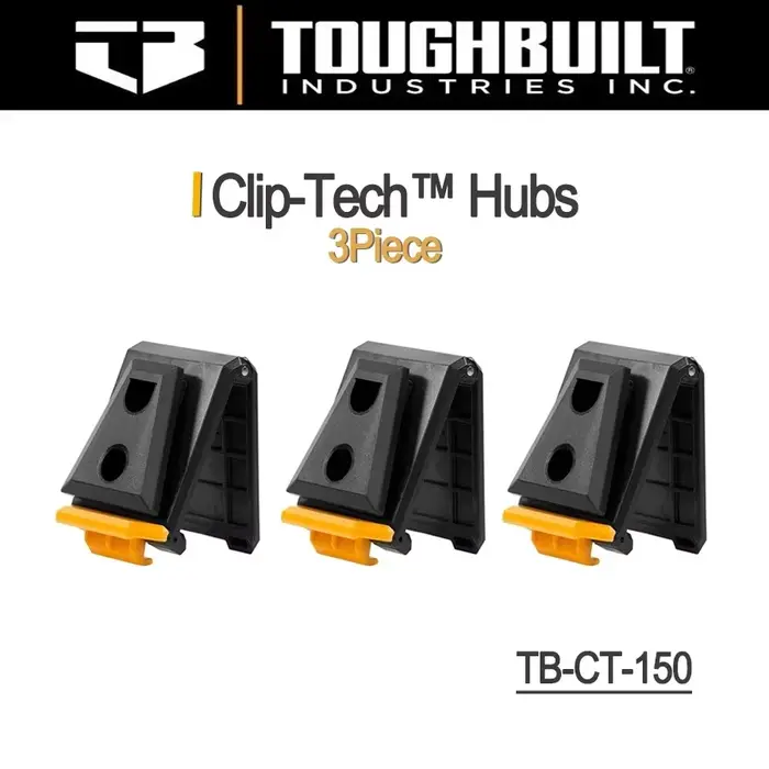ToughBuilt TB-CT-42 Ceinture de travail pour professionnels Boucle en acier Boucle robuste / Support