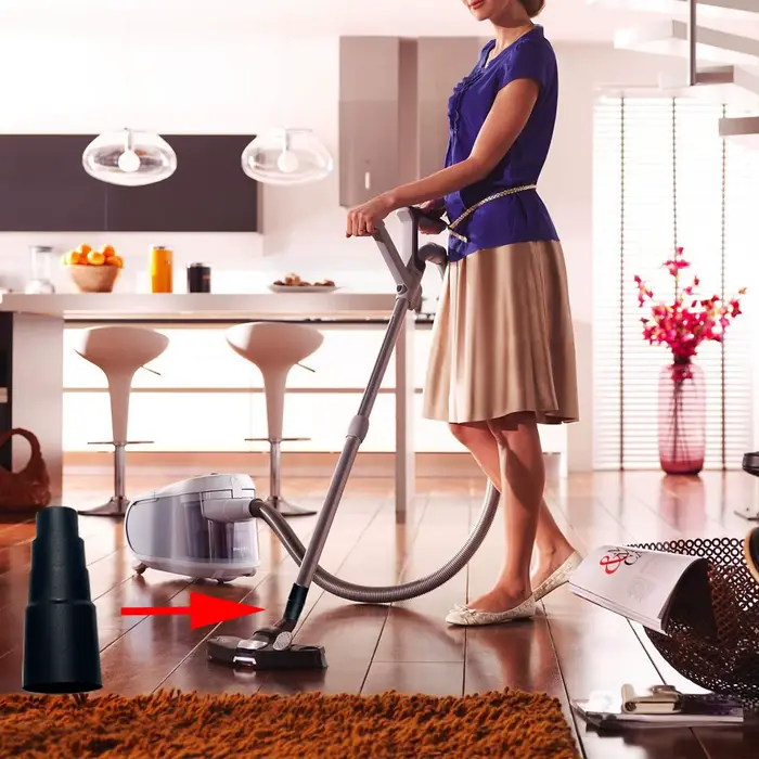Kit d'adaptateurs universels pour tuyau d'aspirateur 50-23mm pour ponceuse