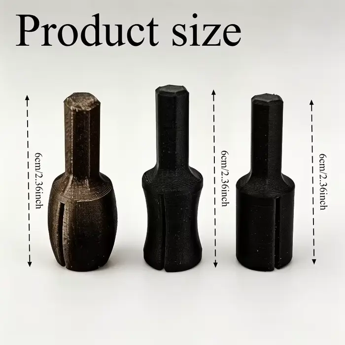 Lot de 3 têtes de ponçage pour tournevis, disques abrasifs 3-en-1 (plats, concaves et convexes), pap