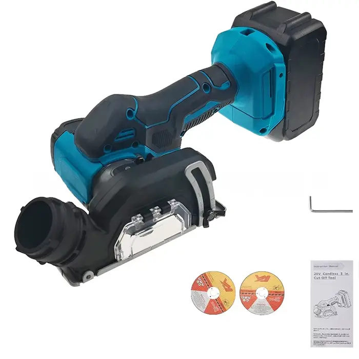 Nouveau Mini meuleuse d'angle sans brosse de 3 pouces, outil de coupure électrique Compact de 76Mm p