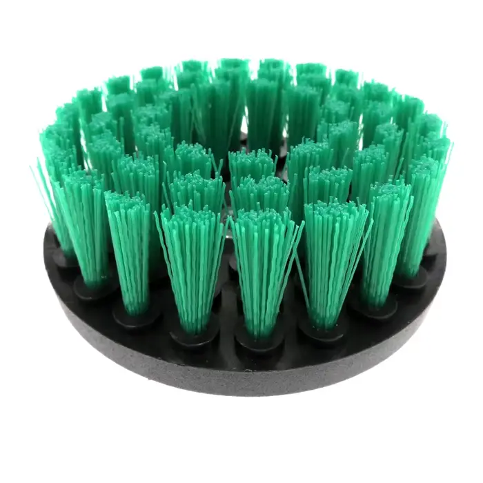 Perceuse creuse de 4/5/6 pouces, brosse de nettoyage, filetage M10, gommage électrique, pour cuir, p