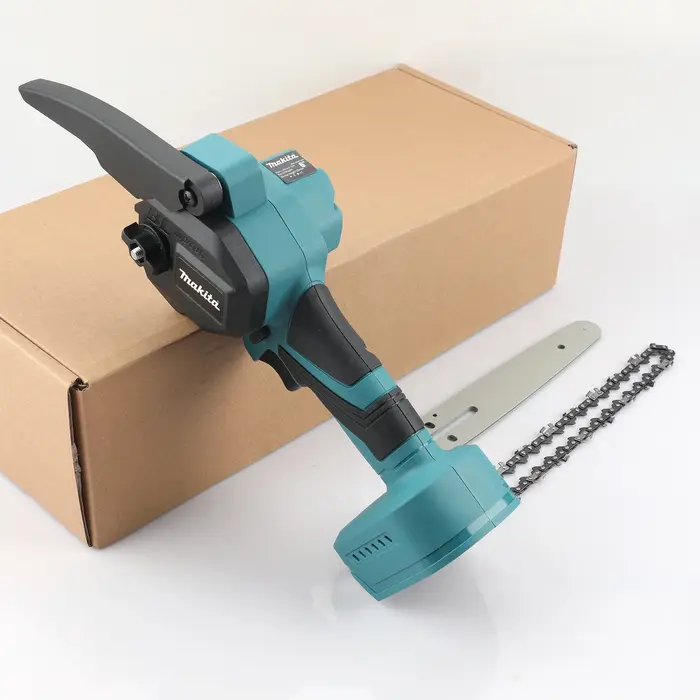 Scie à élaguer sans fil Makita 18V sans balais de 6 pouces et mini-tronçonneuse, outil portable à un